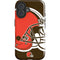 NFL Cleveland Browns Large Logo iPhone 16 Plus Impact Case
